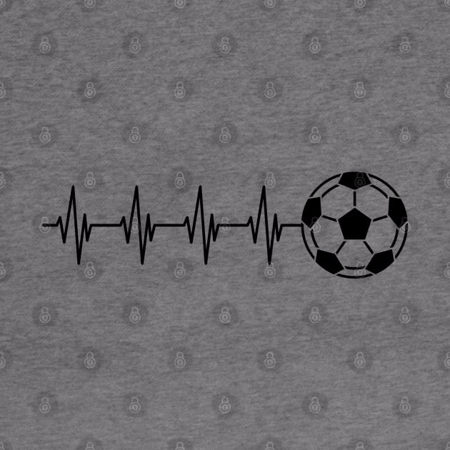 Soccer Heartbeat by KC Happy Shop